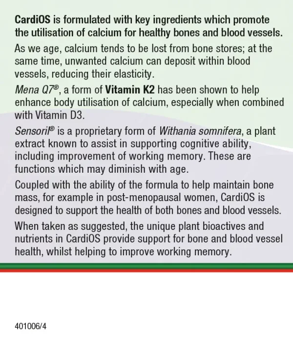 CardiOS 60 Capsules - Image 2