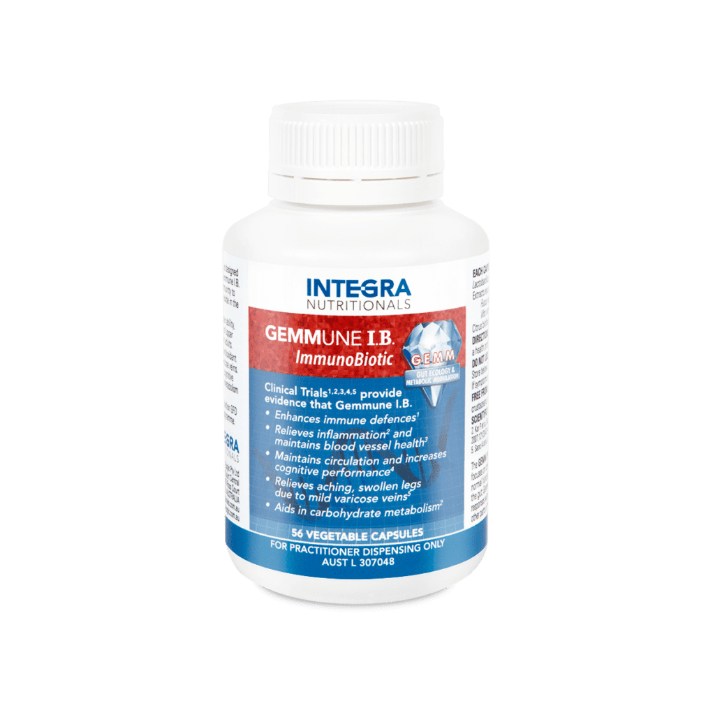 Integra Nutritionals GEMMune IB Immunobiotic 56 capsules